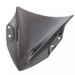 Universal Motorcycle Windshield Visor Black/White PVC New for Ninja400 2018-2024
