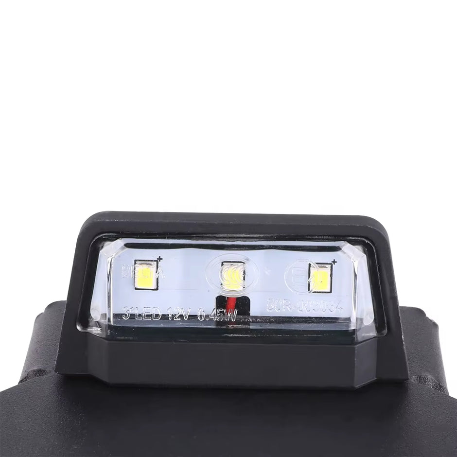 Motorcycle License Plate Holder with E4 Certification LED Plate Light Tail Tidy Kit for YAMAHA MT-07 FZ-07 MT07 FZ07 MT 07