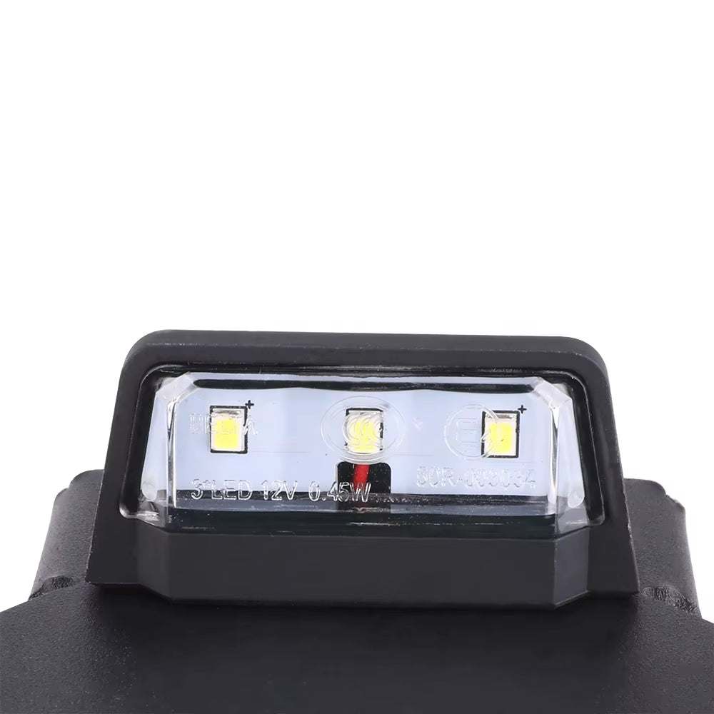 Motorcycle License Plate Holder with E4 Certification LED Plate Light Tail Tidy Kit for YAMAHA MT-07 FZ-07 MT07 FZ07 MT 07
