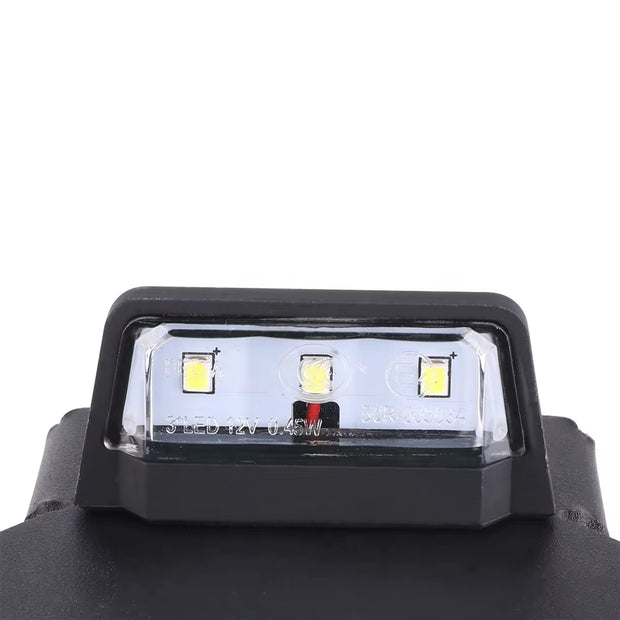 Motorcycle License Plate Holder with E4 Certification LED Plate Light Tail Tidy Kit for YAMAHA MT-07 FZ-07 MT07 FZ07 MT 07