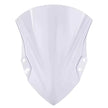 Universal Motorcycle Windshield Visor Black/White PVC New for Ninja400 2018-2024