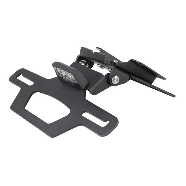 Motorcycle License Plate Holder with E4 Certification LED Plate Light Tail Tidy Kit for YAMAHA MT-07 FZ-07 MT07 FZ07 MT 07