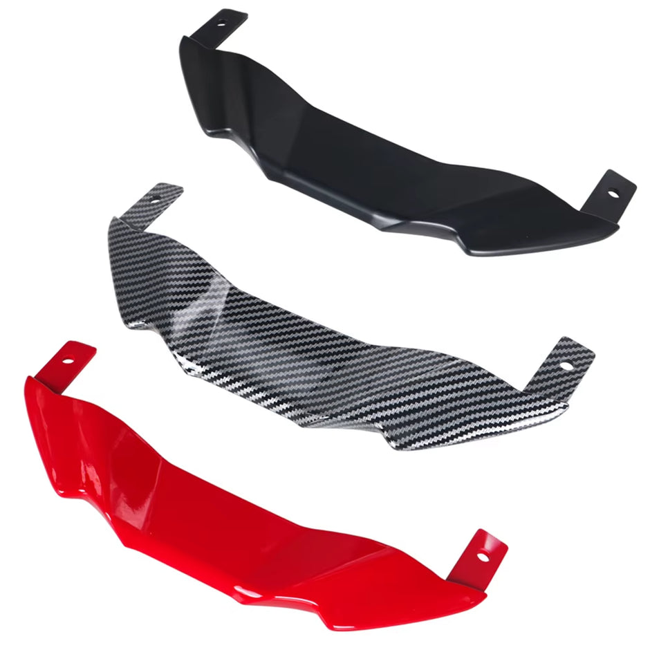 For for CBR650R 2019-2024 ABS Painted Beak Nose Extension Cover Spoiler Front Winglets Fairing Aerodynamic Wing Accessories