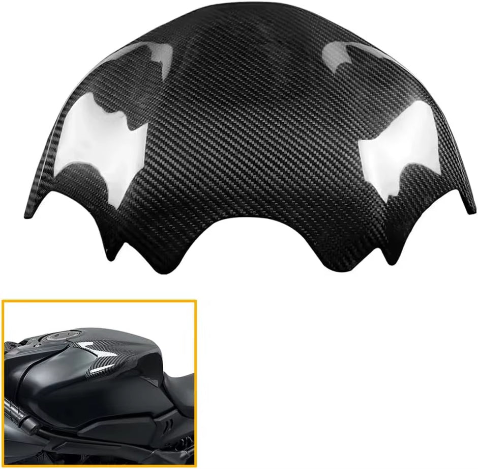 Lavitin CB650R Motorcycle Accessories Real Carbon Fiber Motorcycle Fuel Tank Cover Protector for Honda CBR650R CB650R 2019-25