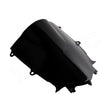 Motorcycle Windshield Windscreen ABS Plastic Black for Yamaha YZF R6 2017-2020 /R7 2021-2024