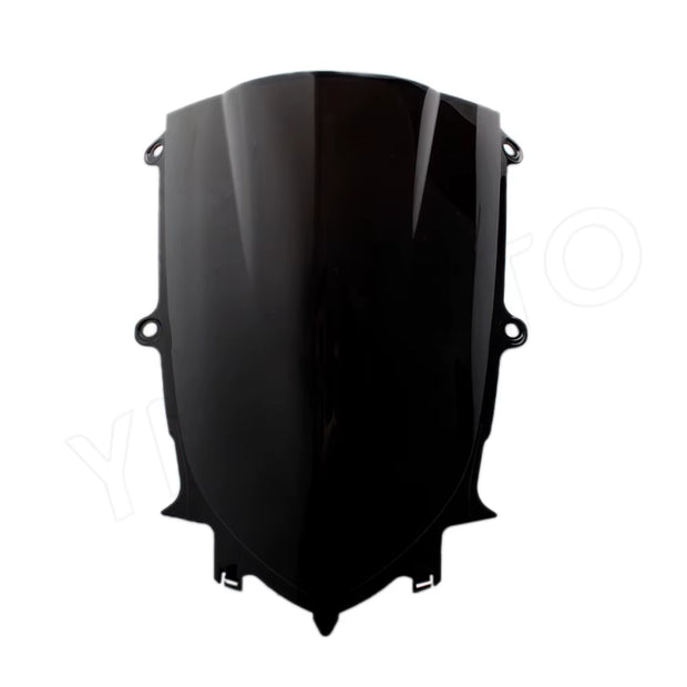 Motorcycle Windshield Windscreen ABS Plastic Black for Yamaha YZF R6 2017-2020 /R7 2021-2024