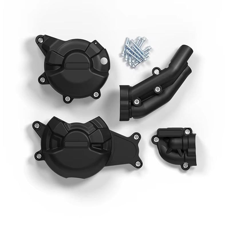 Motorcycles Engine Cover Protection Case for Yamaha MT-07 FZ07 XSR700 MT07 Adventure Tenere 700 2014-2024 Plastic Large