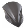 Universal Motorcycle Windshield Visor Black/White PVC New for Ninja400 2018-2024