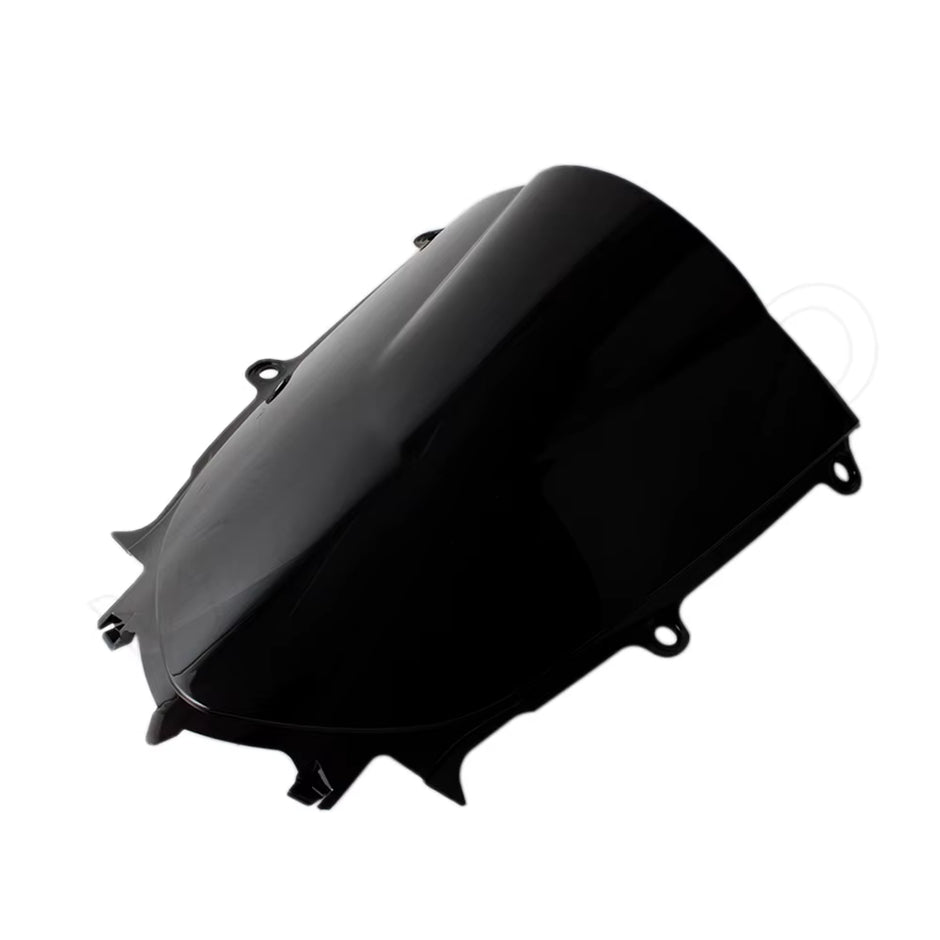 Motorcycle Windshield Windscreen ABS Plastic Black for Yamaha YZF R6 2017-2020 /R7 2021-2024